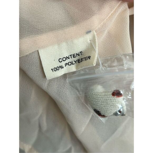 CeliaB Karisismi Tiered Scalloped Trim Mini Dress Blue Women's Size Large - Picture 6 of 14